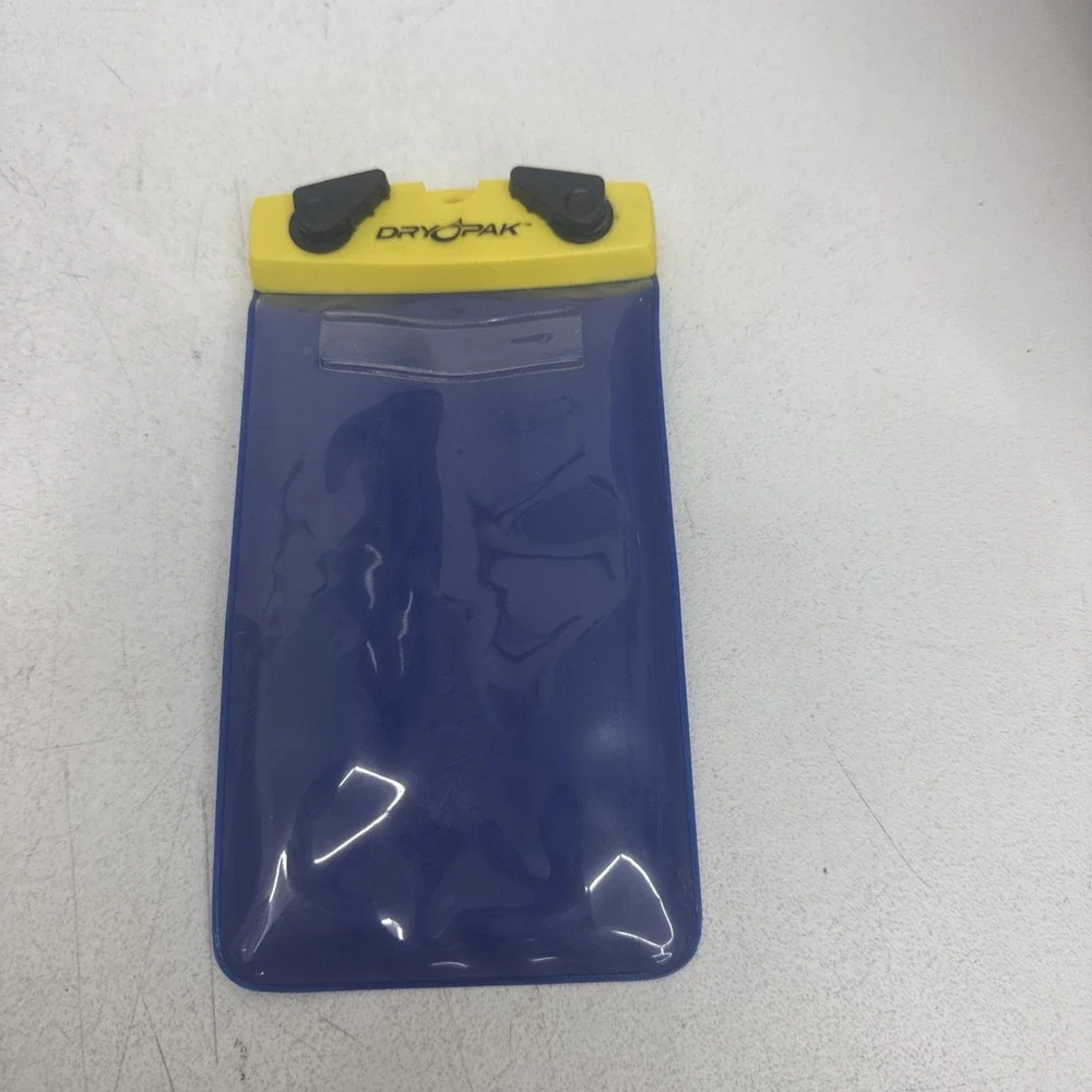 DRY PAK Case for Cellphones Blue Black Yellow